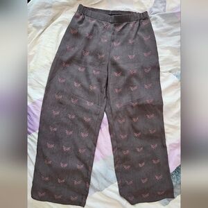 Wide leg pants with pockets